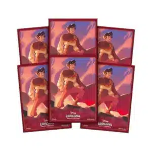 Alternative view of Disney Lorcana - Shimmering Skies Card Sleeves: Aladdin (65 stuks)