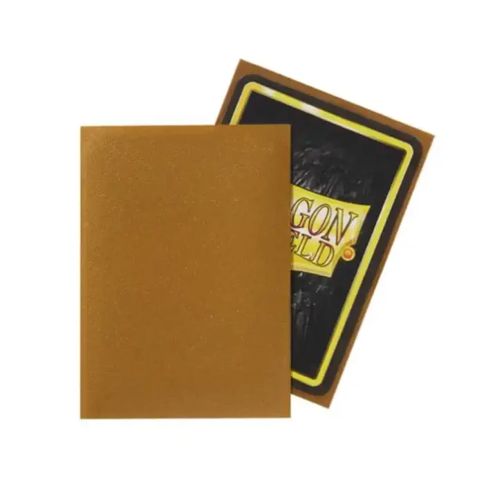 Hover to zoom | Click to enlarge Dragon Shield Standard Sleeves - Matte Gold mtg