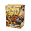 Hover to zoom | Click to enlarge Dragon Shield Standard Sleeves - Matte Gold (100 Sleeves)
