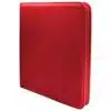 Ultra Pro Vivid Zippered PRO-Binder Rood 12 Pocket