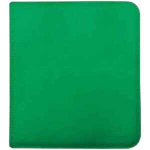 Ultra Pro Vivid 12-Pocket Zippered PRO-Binder Groen