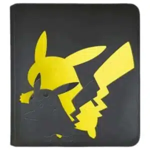 Pokemon Pro Binder Elite Series Pikachu Zippered 12 pocket