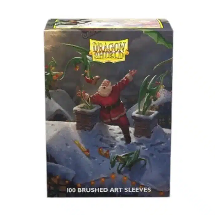 Dragon Shield Standard size Brushed Art Christmas 2023 Sleeves
