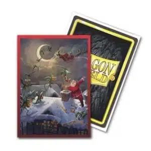 Dragon Shield Standard size Brushed Art Christmas 2023 Sleeves - Afbeelding 2