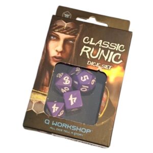 Classic Runic - Purple w/white