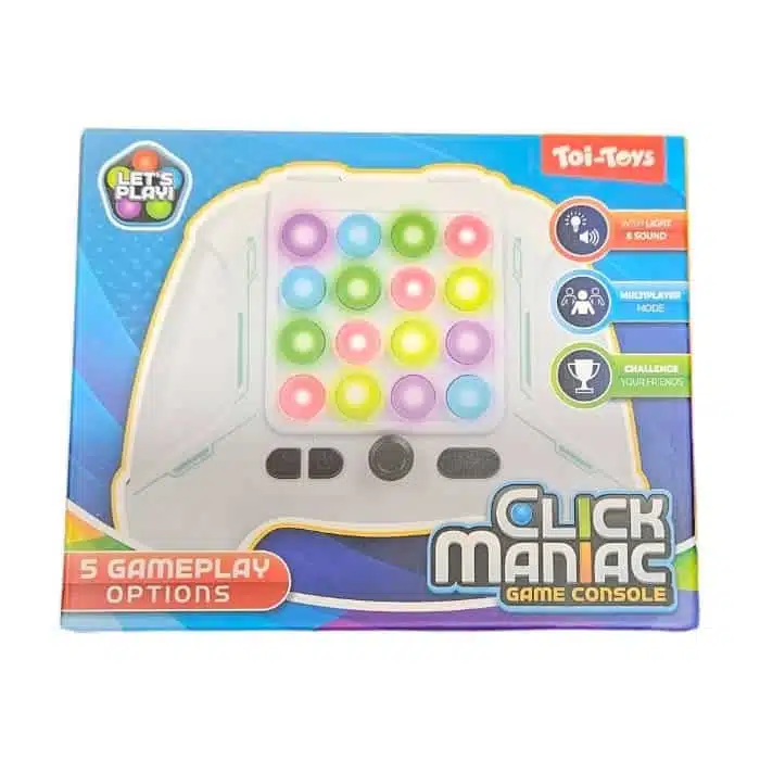 Click Maniac Electronisch Spel (5 in 1) - Wit