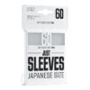 Just Sleeves - Japanese Size Wit (60 Sleeves)