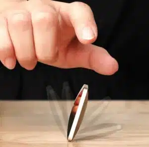 Alternative view of Fidget Flip / Spinner Gem - Paars