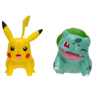 Alternative view of Pokémon Battle Figure First Partner Set 2-Pack Bulbasaur #2, Pikachu #1