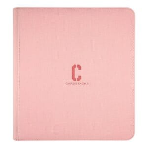 CardStacks 12-Pocket Binder Roze (Zipper)