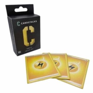 Alternative view of CardStacks Sleeves Matte Geel - 100 stuks