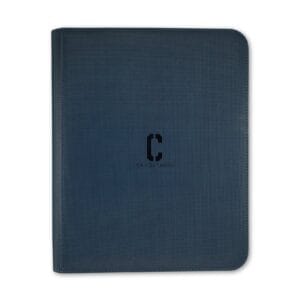 CardStacks 9-Pocket Toploader Binder Blauw Een mooie blauwe Toploader verzamelmap van het merk CardStacks.