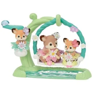 Sylvanian Families Baby Hertjes bloemen schommel 5801