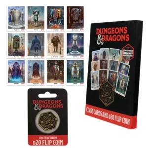 Dungeons & Dragons Class Cards and D20 Flip Coin FaNaTtik