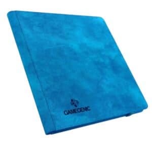 gamenic 12 pocket binder blue