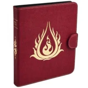 Dragon Shield Spell Codex Blood Red - Portfolio Ultra Pro