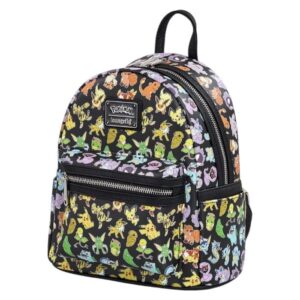 Pokemon by Loungefly Mini Backpack Multi Character All Over Print