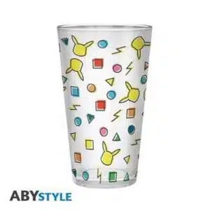 Pokemon Glas 400ml - Pikachu motief