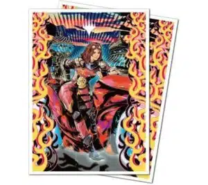 Alternative view of Ultra Pro Magic the Gathering Aetherdrift APEX Sleeves: Chandra, Spark Hunter