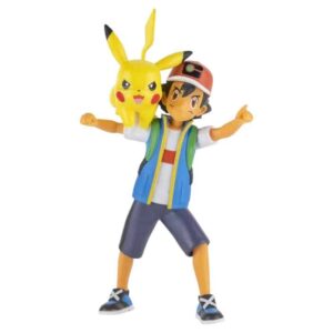 Alternative view of Pokemon Battle Feature Figure - Ash & Pikachu