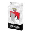 ONE-TOUCH Edge kaartbeschermer met kleurrijke Poké Ball-print. Magnetische sluiting en UV-bescherming voor optimale opslag van je Pokémon TCG-kaarten (tot 35pt dik). Gemaakt van niet-PVC, zuurvrije materialen voor langdurige bescherming.