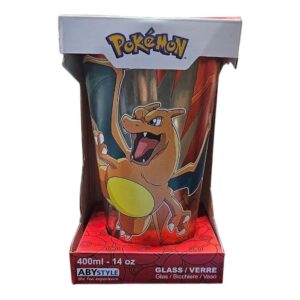 Pokemon Large Glass Premium Charizard - 400ml Charizard glas Merk ABYstyle