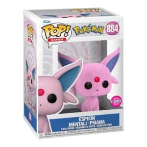 Pokemon Funko POP! Games Flocked Espeon Figure #884