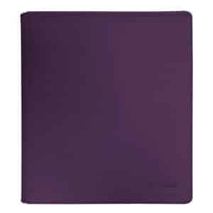 Ultra Pro Zippered Vivid Midnight Plum 12 Pocket verzamelmap
