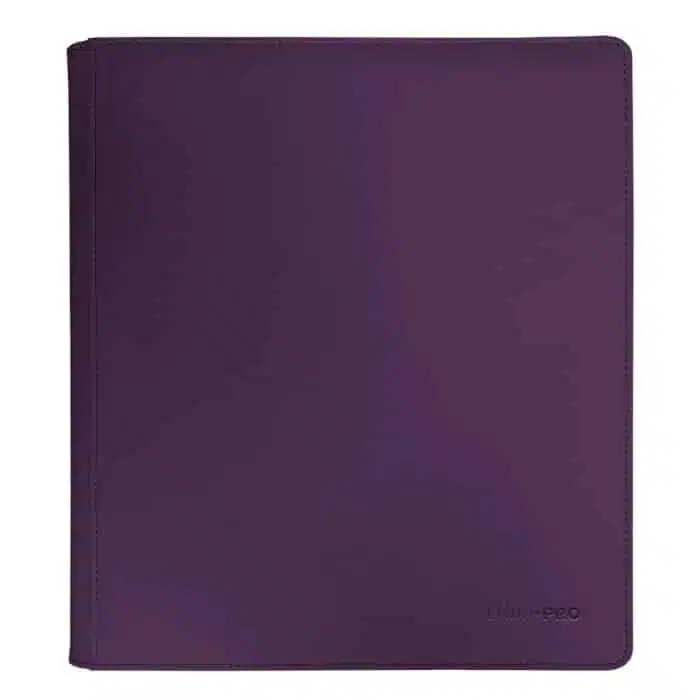 Ultra Pro Zippered Vivid Midnight Plum 12 Pocket verzamelmap