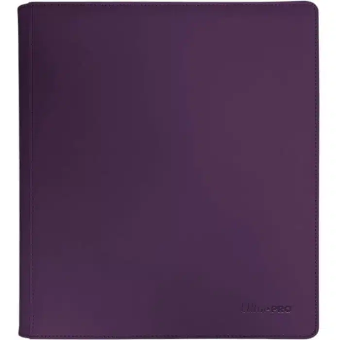 Ultra Pro Zippered Vivid Midnight Plum 12 Pocket verzamelmap - Afbeelding 2