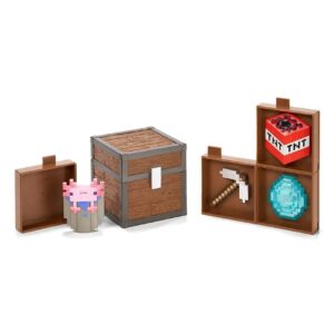 Noble Collection Minecraft Loot Chest Caves 10 cm Replica:
