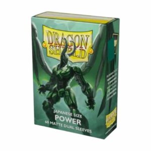 Dragon Shield Dual Matte Japanese Size Sleeves Power green