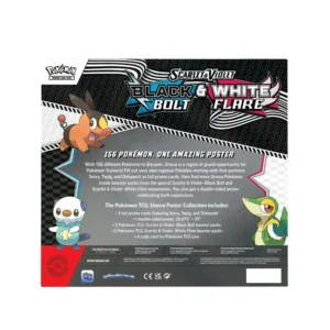 black bold white flare pokemon cards flevo land Lelystad pokemonwinkel