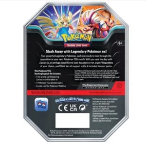 Pokemon Slashing Legends EX Tin