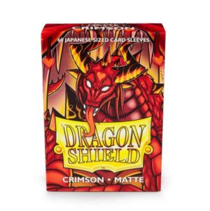 5706569111212 dragon shield matte sleeves crimson