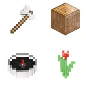 Noble Collection Minecraft Loot Chest Forest Replica 10 cm