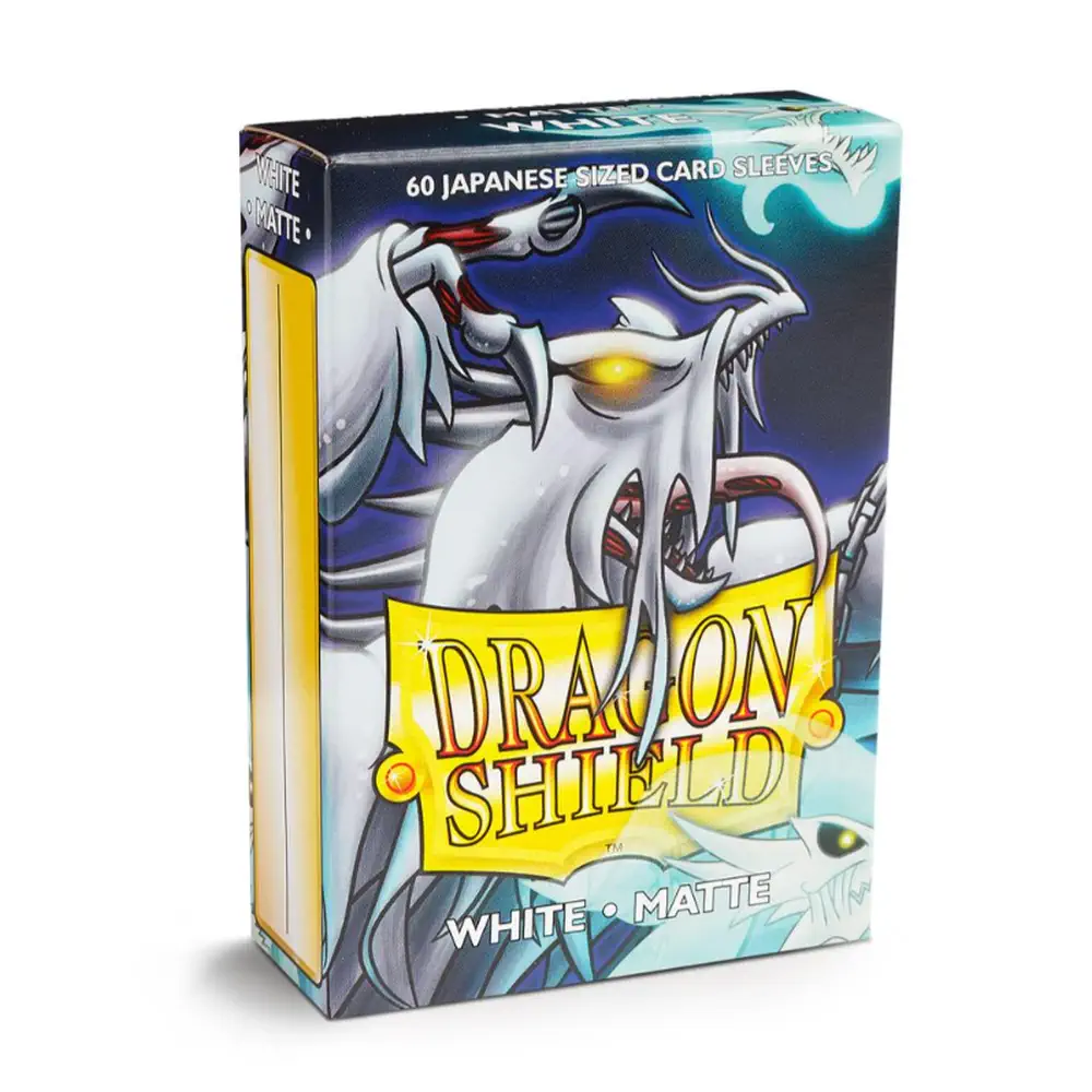 small white sleeves dragon shield