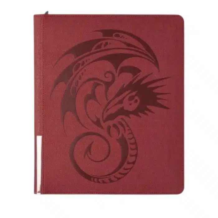Dragon Shields Zipster Regular + 20 Pages Blood Red