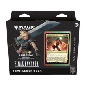 Magic the Gathering Final Fantasy Commander Deck Limit Break