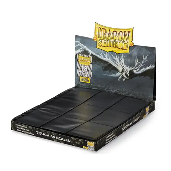 EAN 5706569103118 Dragon Shield 18-Pocket NonGlare - Sideloader Pages Display (50 Pages)