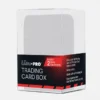 Ultra Pro Trading Card Box Clear Storage Box w/ Dividers Holds Cards in Sleeves