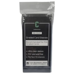 CardStacks Graded Card Sleeves 100 Stuks PSA