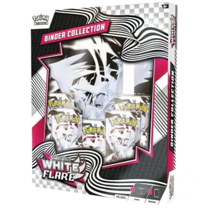 Pokemon Scarlet & Violet White Flare Binder Collection Reshiram
