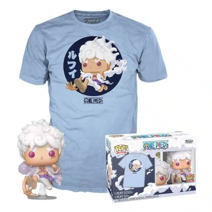 One Piece Funko POP! & Tee Box Luffy Fifth Gear Size XL - Afbeelding 2
