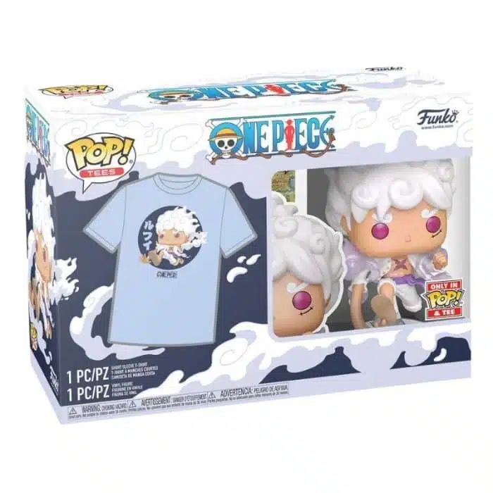 One Piece Funko POP! & Tee Box Luffy Fifth Gear Size XL