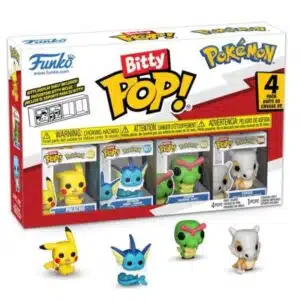Pokémon Funko Bitty Pop! 4-Pack: Pikachu / Vaporeon / Caterpie / Cubone