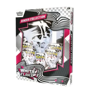 White Flare Binder Collection met Reshiram Pokemon TCG