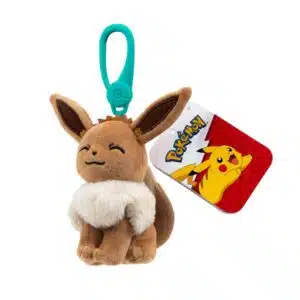 clip on voor je tas eevee knuffel