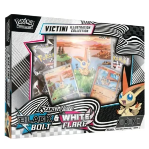 Pokemon - Black Bolt & White Flare Illustration Collection - Victini