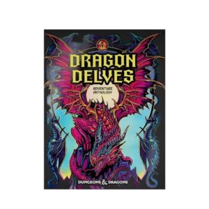 Alternative view of D&D Dragon RPG Delves: An Adventure Anthology Alternate Cover